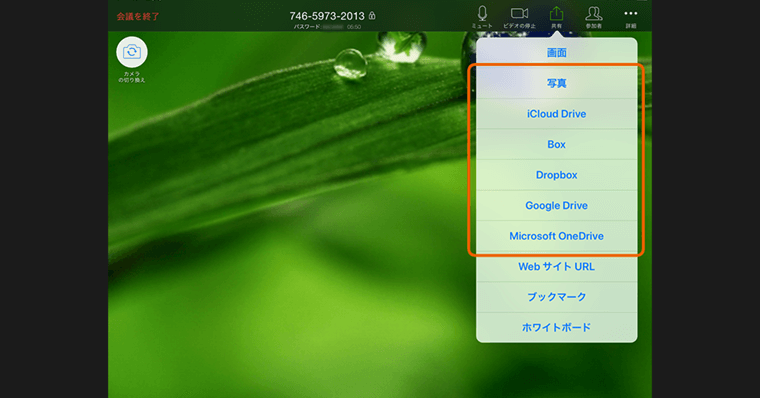 画像データの共有