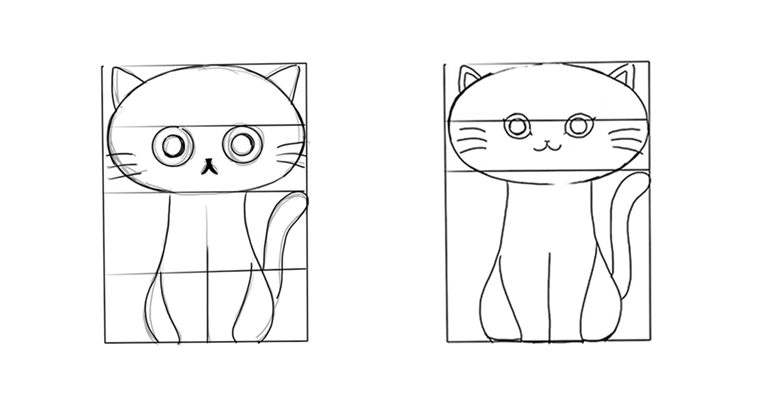 デザイナーが教える 猫のイラストを簡単に描く1つの方法【iPad活用