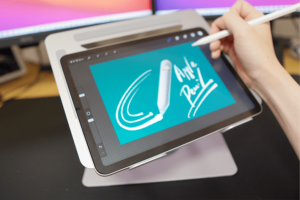 360°横回転式BoYataノートパソコンスタンド N33レビュー iPadとの相性は良くない 