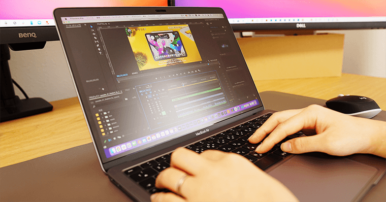 MacBookAir 動画編集