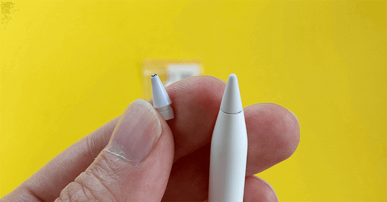 ApplePencilのペン先交換 Litting 高感度 ペン先(金属)