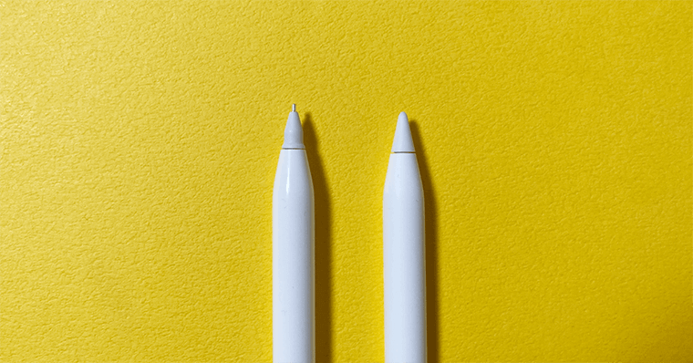 ApplePencilのペン先交換 ELECOM 交換用極細ペン先  太さ1mm