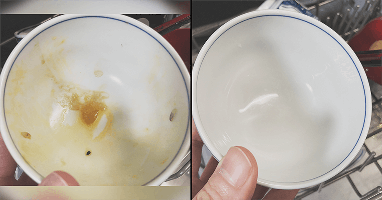 二人暮らし食洗機 シロカ-siroca- メリット2:手洗いよりキレイになる