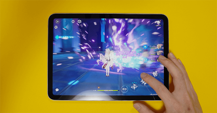 iPad第10世代 メリット1:ディスプレイのサイズアップ