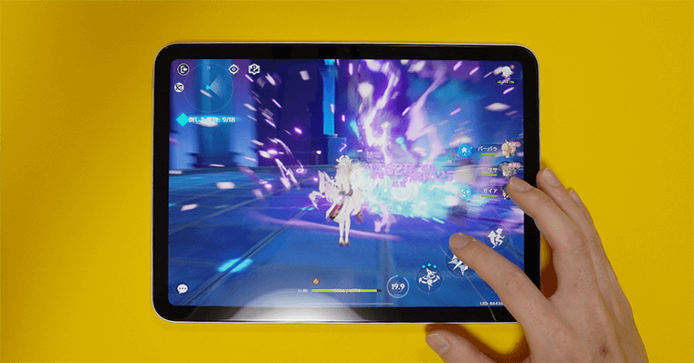 iPad第10世代 メリット1：ディスプレイのサイズアップ 