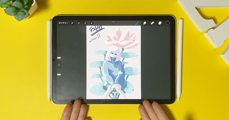iPadAir第5世代 スタイラスペンでの描き心地
