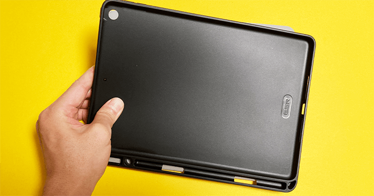 iPad第9世代おすすめケース 02:ESR ペン収納付き メリット3 頑丈な造り