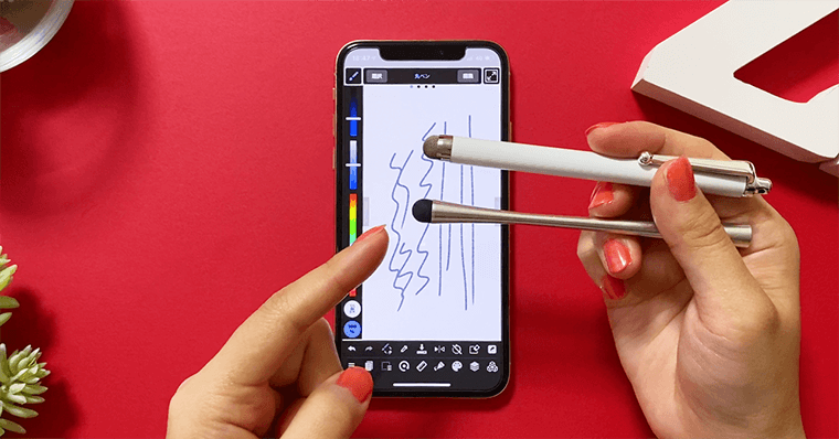 iPhone・スマホ アイビスペイントでおすすめしないタッチペン